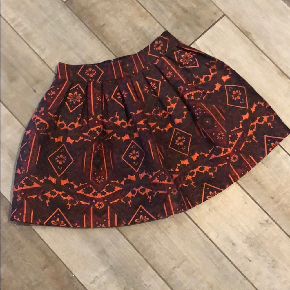 Brocade Alice + Olivia Mini Skirt